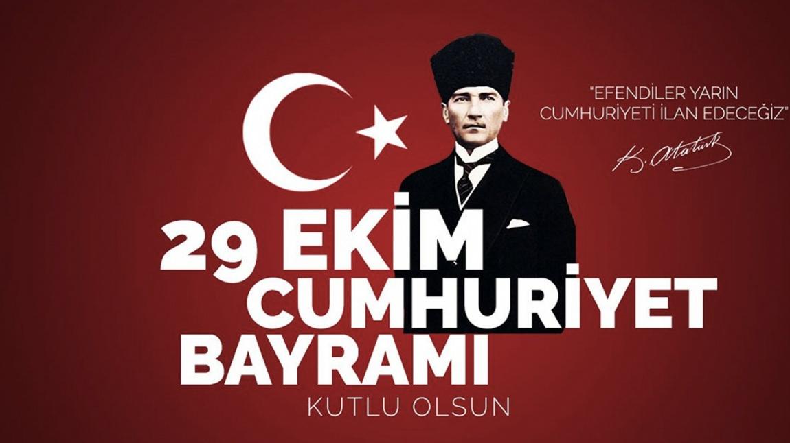 CUMHURİYETİMİZİN 101. YILINI COŞKUYLA KUTLADIK.